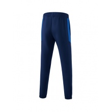 Erima Presentation Pants Team long (100% Polyester, lightweight, modern slim fit) royal blue/navy blue Boys